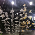 إضاءة مخصصة للأزياء الحديثة فندق فندق فندق Maple Leaf Type Decorative LED الثريا